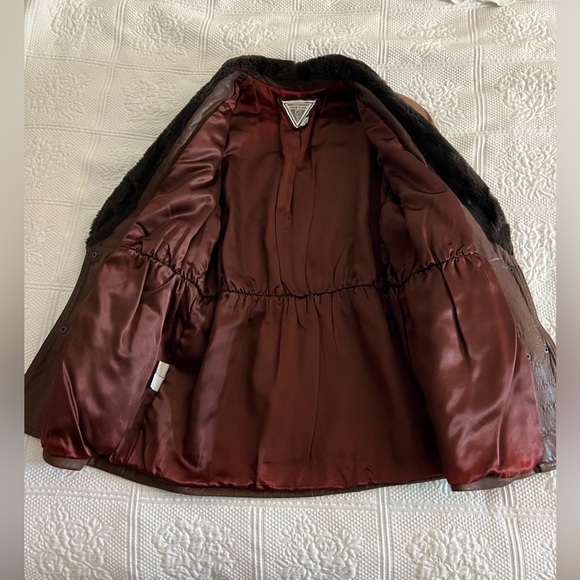 VINTAGE J Percy for Marvin Richards 100% Leather Jacket - Picture 4 of 8